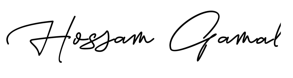 Eng. Hossam Gamal's signature